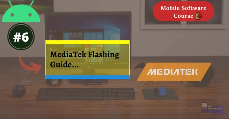 MediaTek Flashing Guide