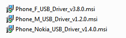 Nokia USb Driver SETUS