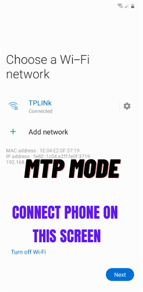 Samsung MTP Mode