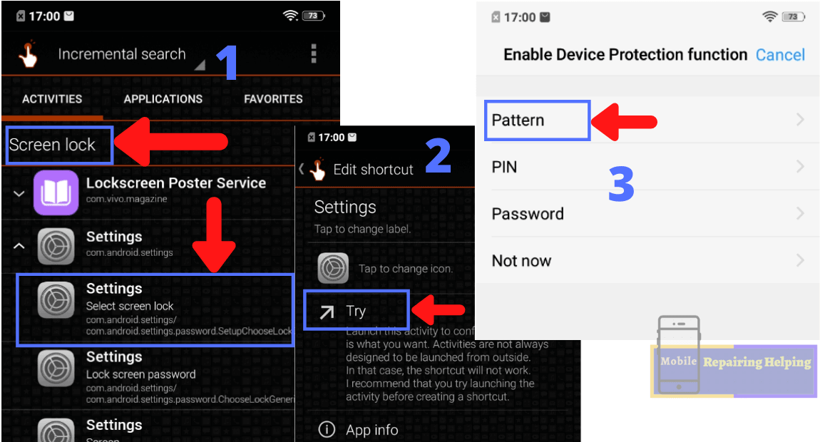Android Vivo FRP Bypass via Quick shortcut maker app (Method 2)
