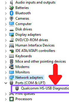 Enable Diag Mode in device manager-min