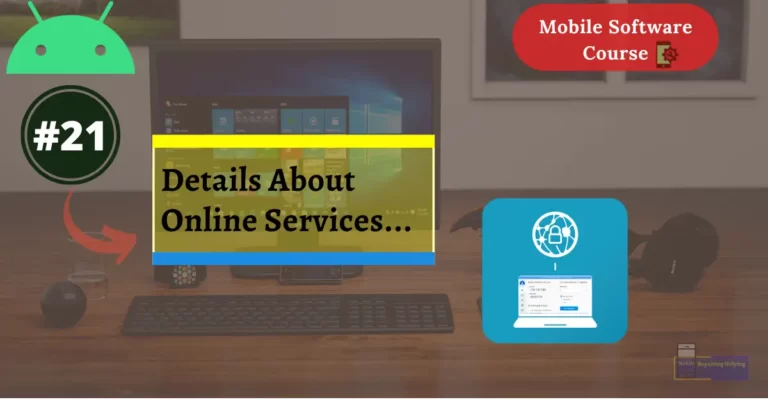 Details About Online Services